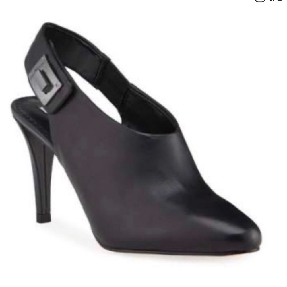 Karl Lagerfield Maddie sling back turn-lock heels